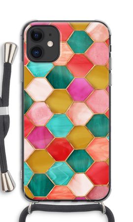 Hexagons in stained glass