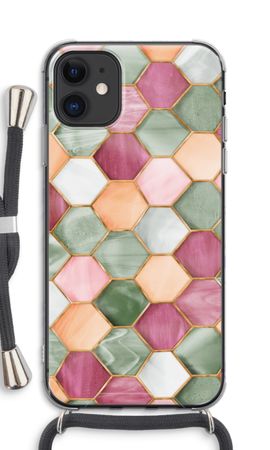 Hexagons in stained glass