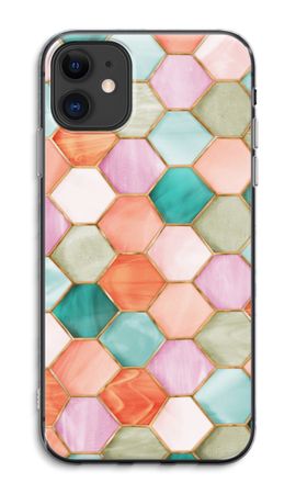 Hexagons in stained glass