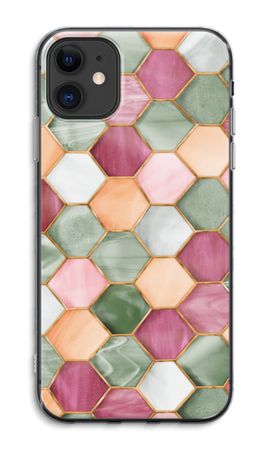 Hexagons in stained glass