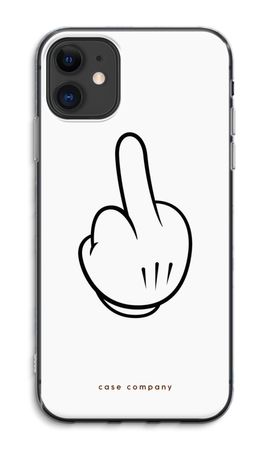 Middle finger white