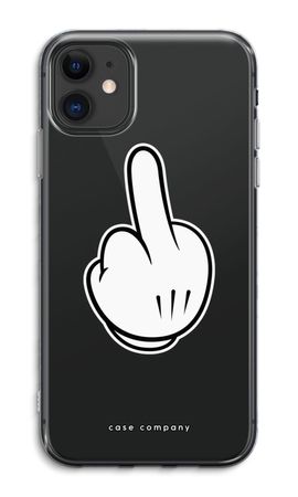 Middle finger white