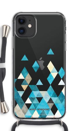 Coloured triangles blue