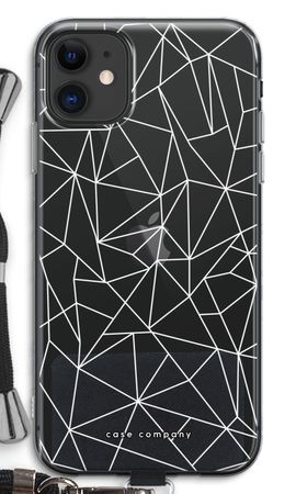 Weiße geometrische Linien