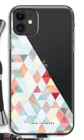 Coloured triangles pastel