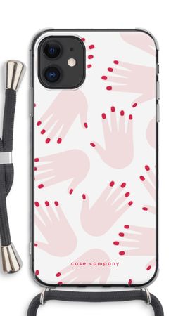 Hands pink