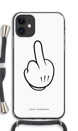 Middle finger white