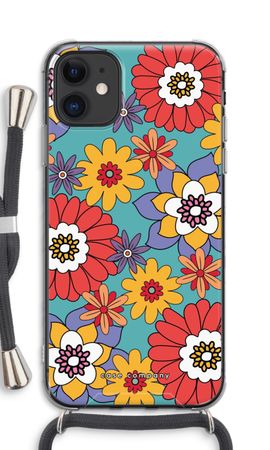 Retro Flowers - Blue