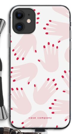Hands pink