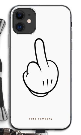 Middle finger white