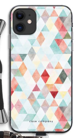 Coloured triangles pastel