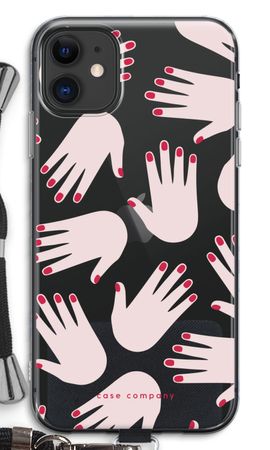 Hands pink