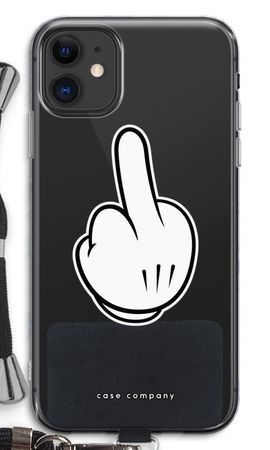Middle finger white