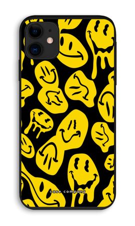 Melting smiley - Yellow