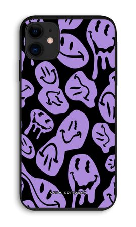Melting Smiley - Purple