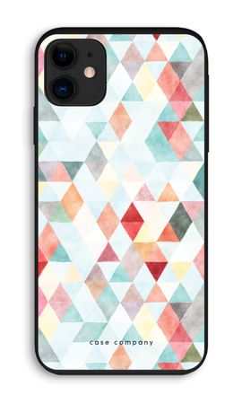 Coloured triangles pastel