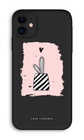 Black and white cactus