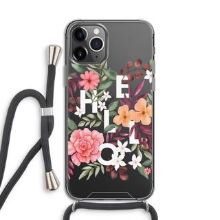 Hello in flowers