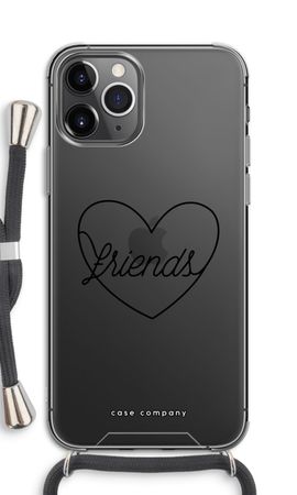 Friends heart black