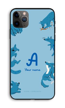 Playful Dogs Monogram