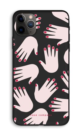 Hands pink