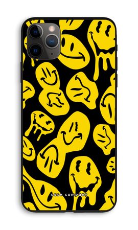 Melting smiley - Yellow