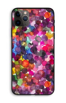 Puntos de acuarela superpuestos