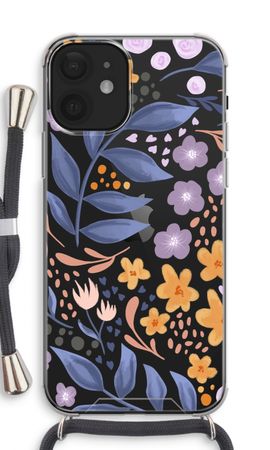 Flowers with blue leaves