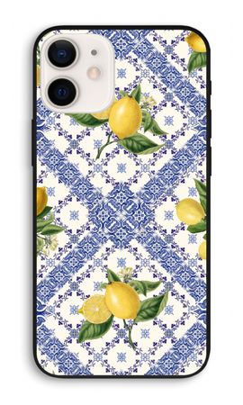 Blue tiles and lemons