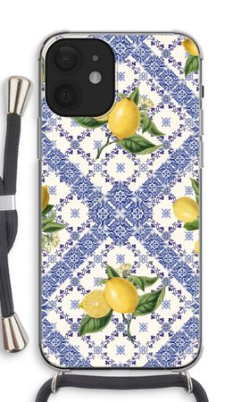 Blue tiles and lemons