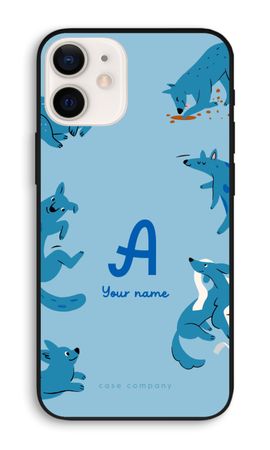 Playful Dogs Monogram