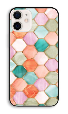 Hexagons in stained glass