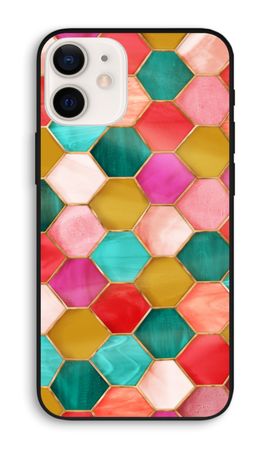 Hexagons in stained glass