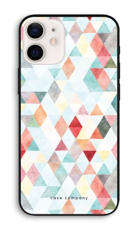 Coloured triangles pastel