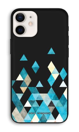 Coloured triangles blue