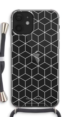 Cubes black and white