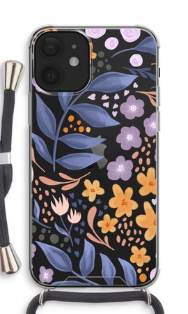 Flowers with blue leaves