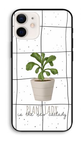 Houseplant on windowpane