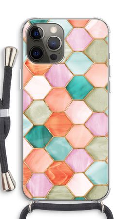 Hexagons in stained glass