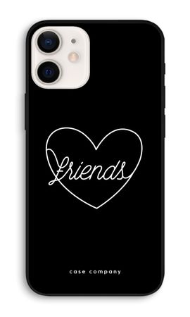 Friends heart black