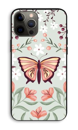 Butterfly in a floral world