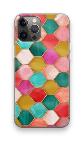 Hexagons in stained glass