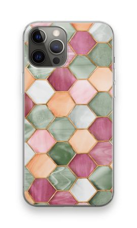 Hexagons in stained glass