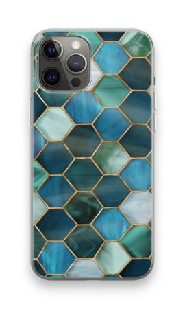 Hexagons in stained glass