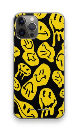 Melting smiley - Yellow