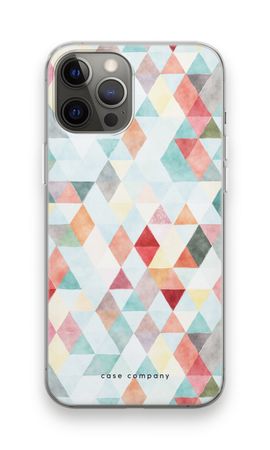 Coloured triangles pastel