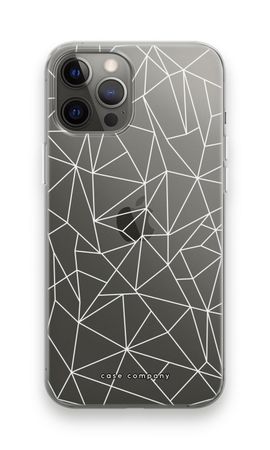 Geometric lines white