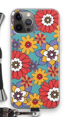 Retro Flowers - Blue