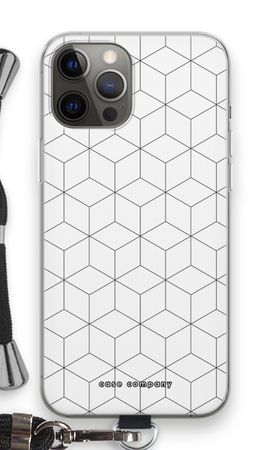 Cubes black and white