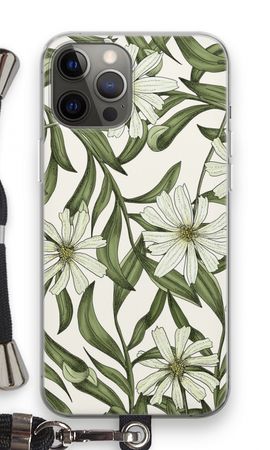 White flower pattern